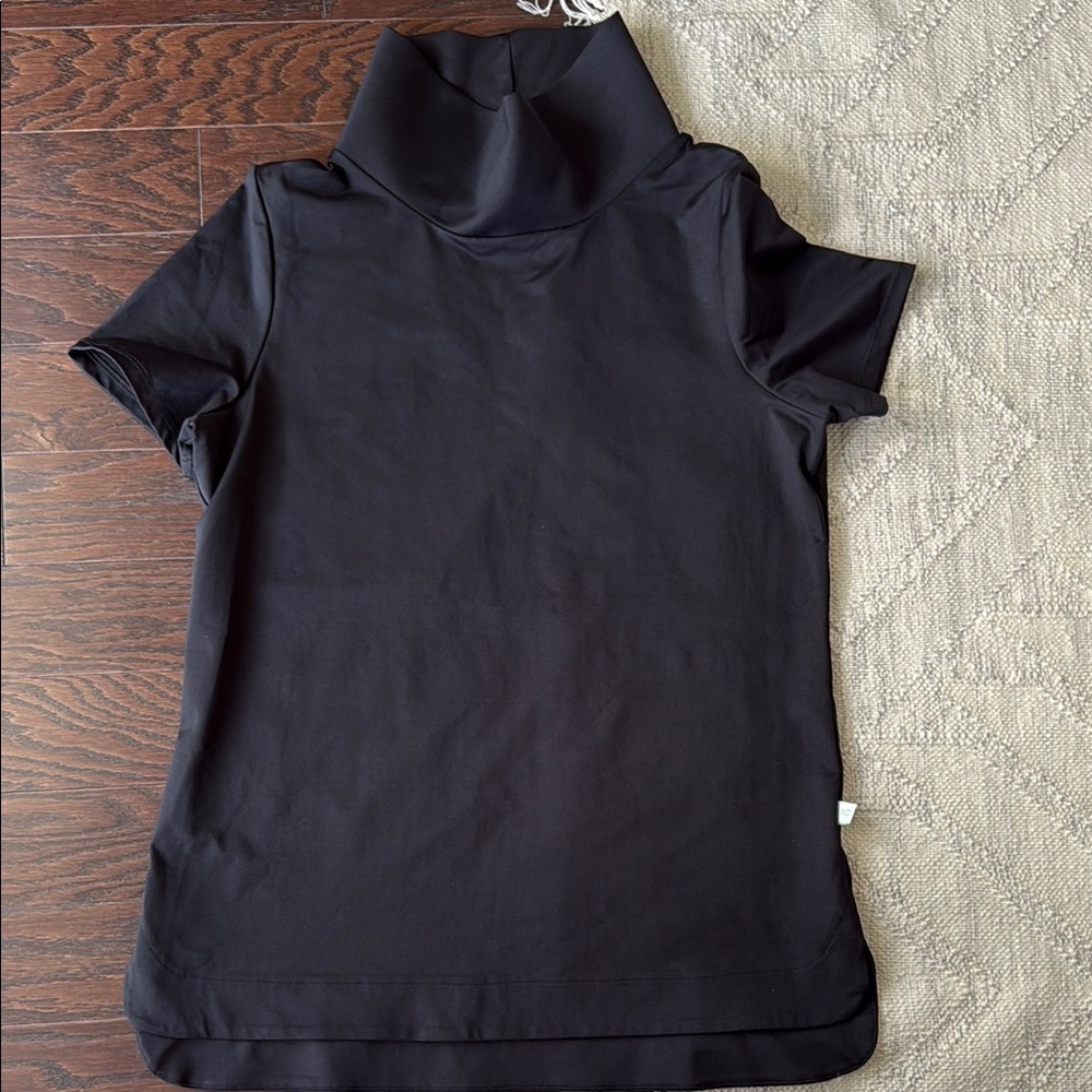 Dudley Stephens Black Fitted Short Sleeve Tee